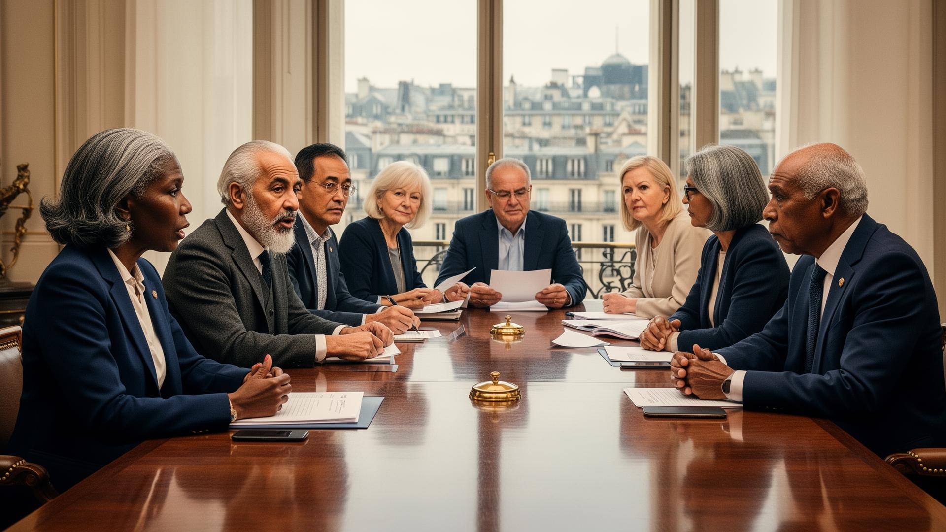 Table ronde stratégique réunissant des experts internationaux expérimentés autour d'enjeux de gouvernance